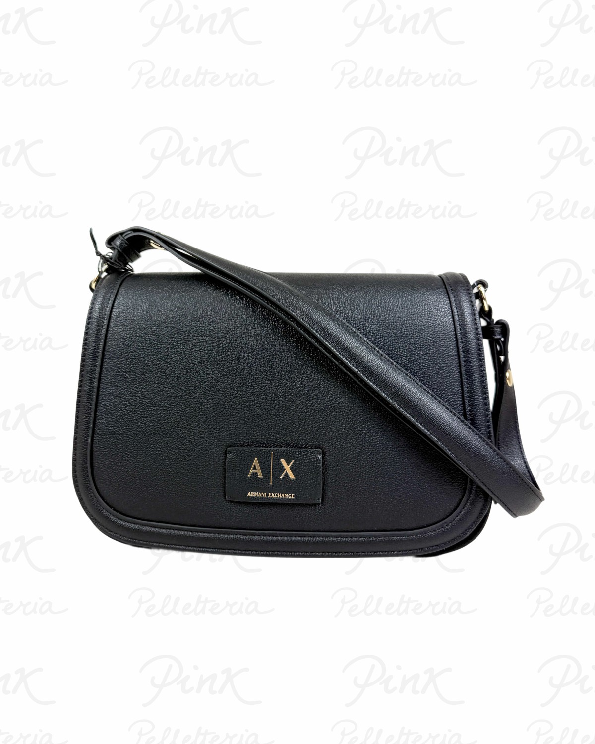 ARMANI EXCHANGE Tory Messenger Bag M Woman XW002594-AF22649-UC001 Black