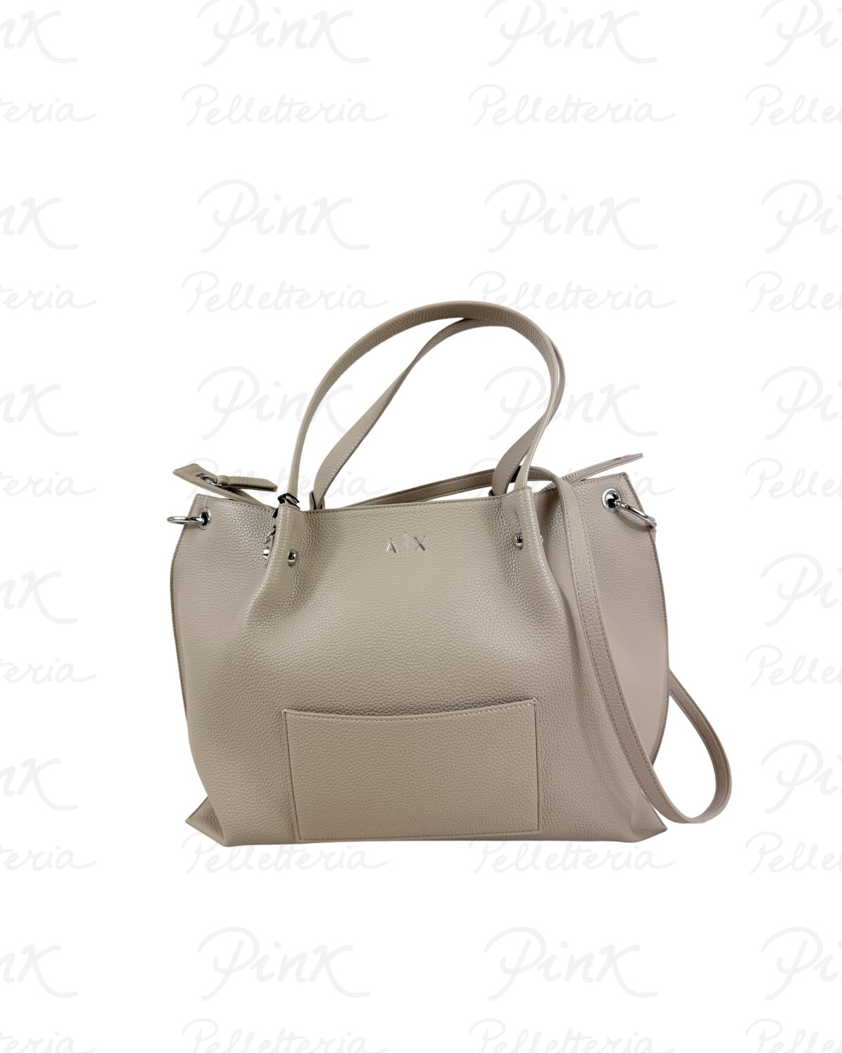 ARMANI EXCHANGE Woman Mila Shopping Medium XW001211-AF15625-U6223 Sand