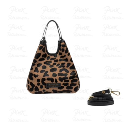 GIANNI CHIARINI Dua 2 Manici S c/Tracolla 11108-CAV-PL 11865 Leo-Nero