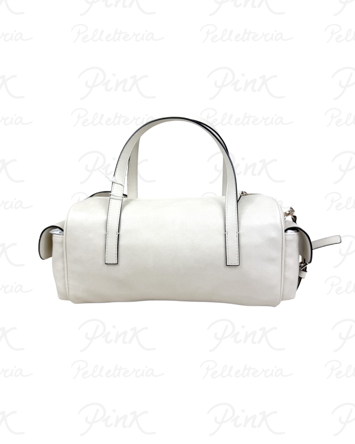 GUESS Kassie Small Box Satchel HWTG9930050 OFF Off White