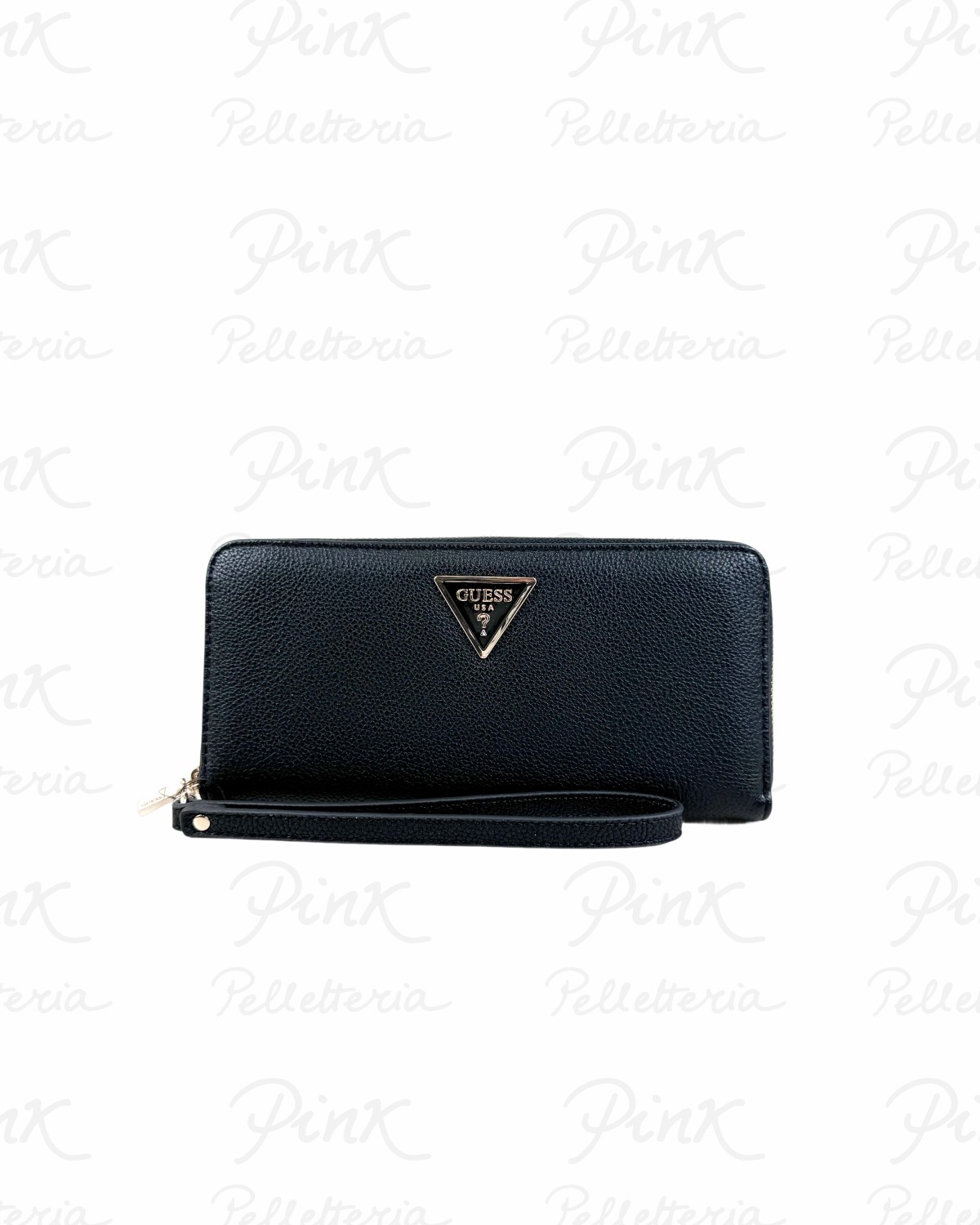 GUESS Laurel II Slg Large Zip Around SWBG7459146 BLA Black