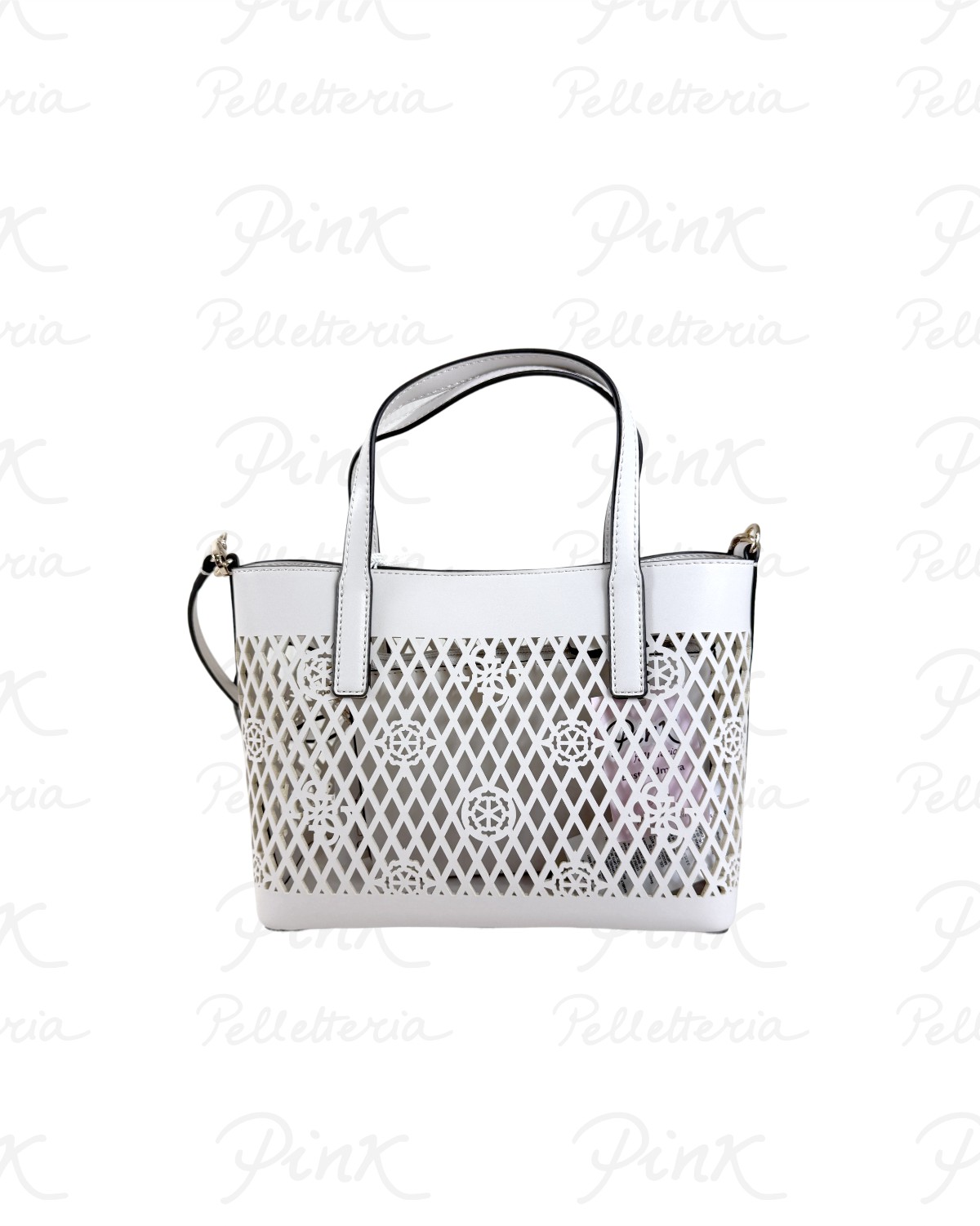 GUESS Letty 2 in 1 Mini Tote HWPG9911750 OFF Off White