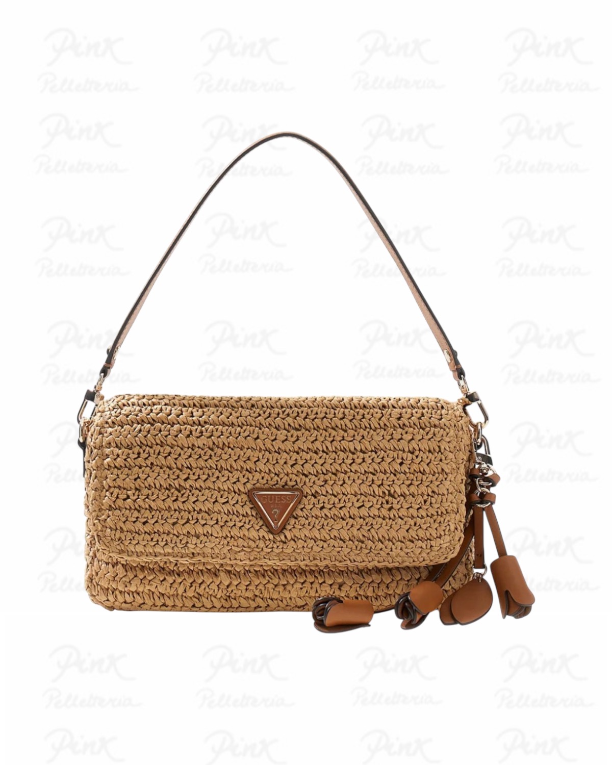 GUESS Ofelia Flap Shoulder Bag HWWG9923190 NTC Natural/Cognac