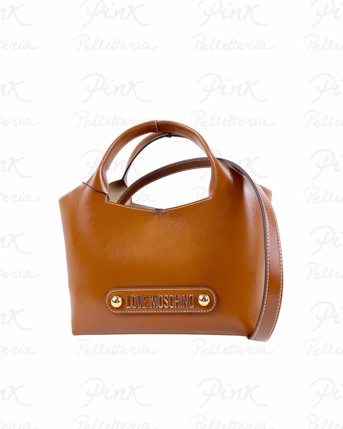 LOVE MOSCHINO Pu 2 Manici Piccola cTracolla JC4130PP1O LH0 200 Cuoio