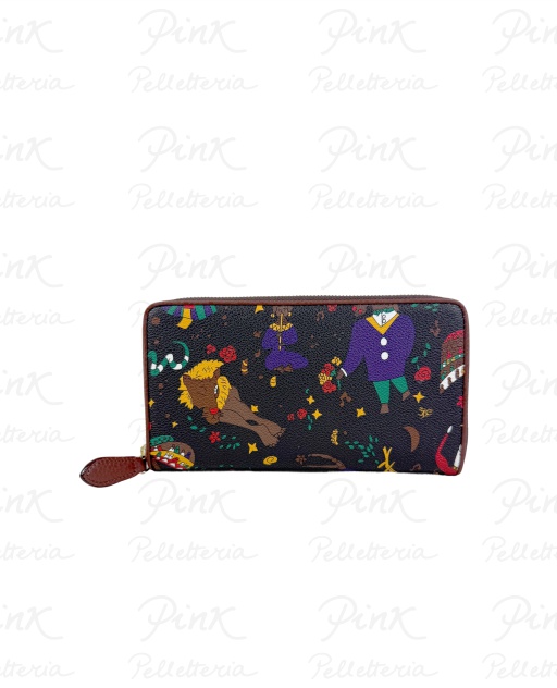 PIERO GUIDI Magic Circus Wallet L024-4038-88 Cioccolato