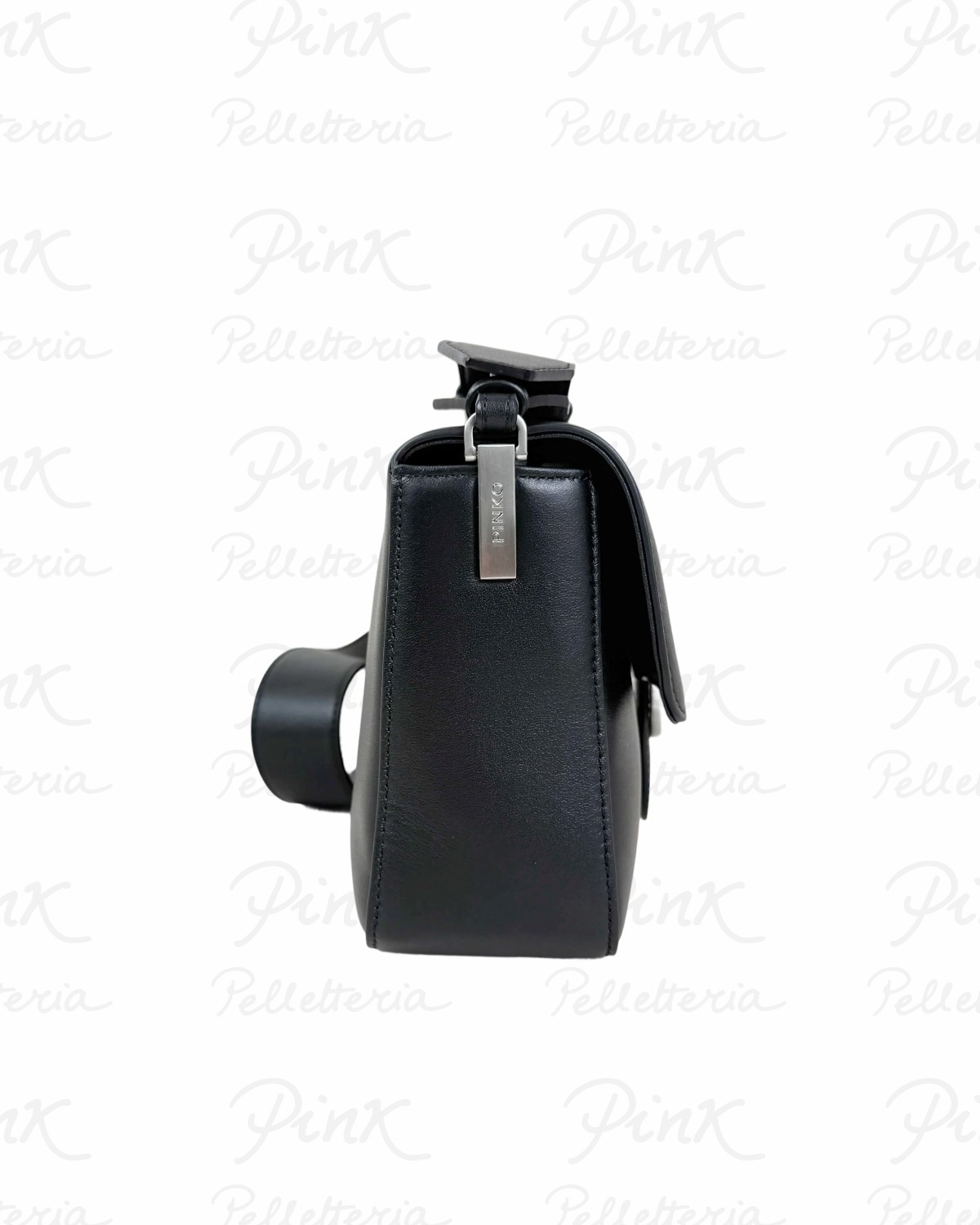 PINKO Love One Classic Slouchy fl 104524-A0QO-Z99E Nero LimousineMatt Silver