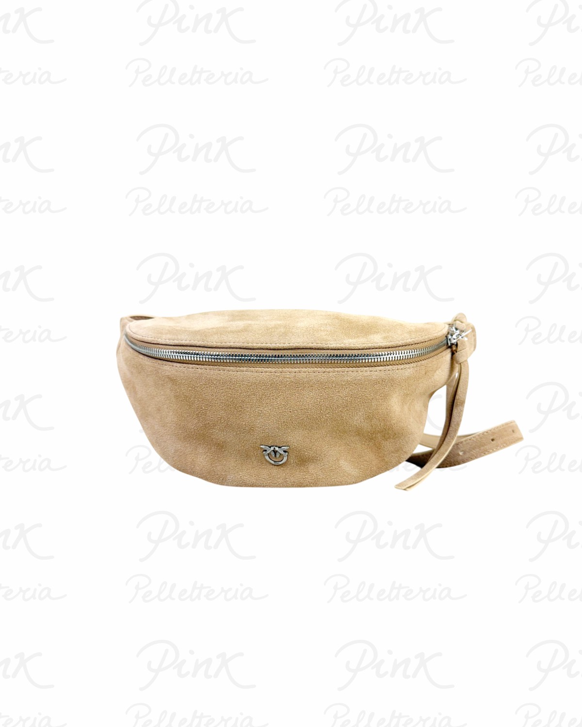 PINKO Trittico Marsupio 106724-A0F6-L08Q Beige-Scoiattolo-Antique Gold