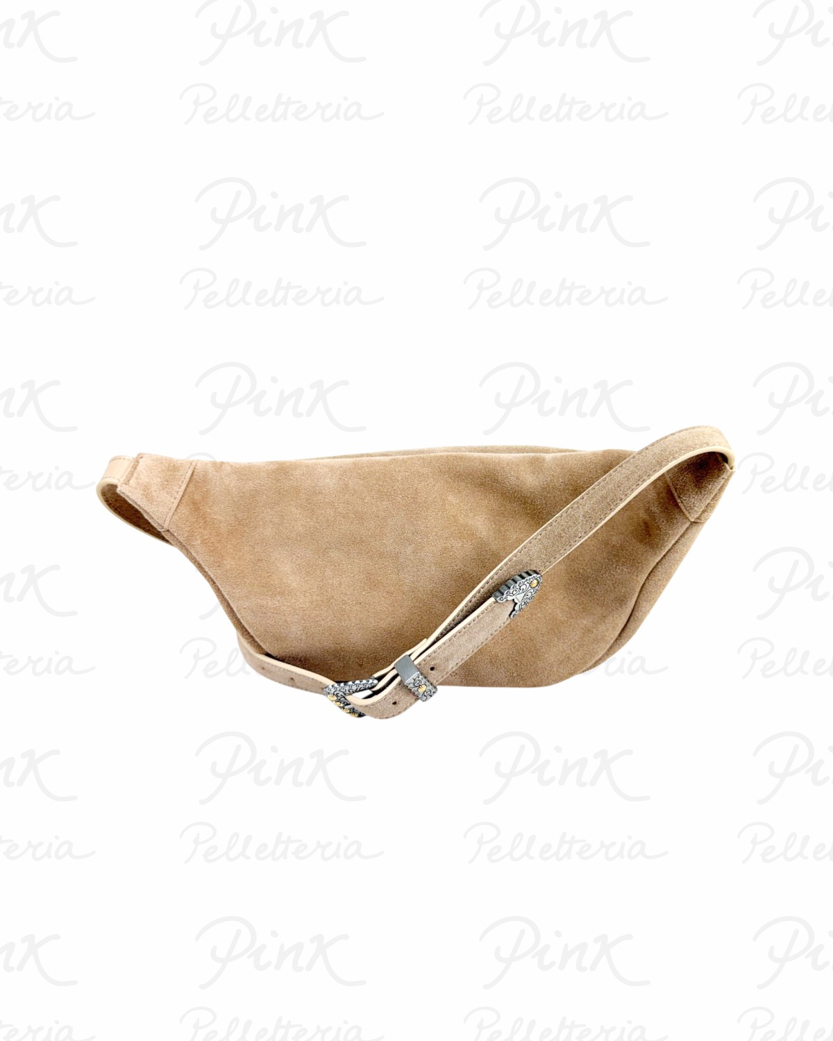 PINKO Trittico Marsupio 106724-A0F6-L08Q Beige-Scoiattolo-Antique Gold