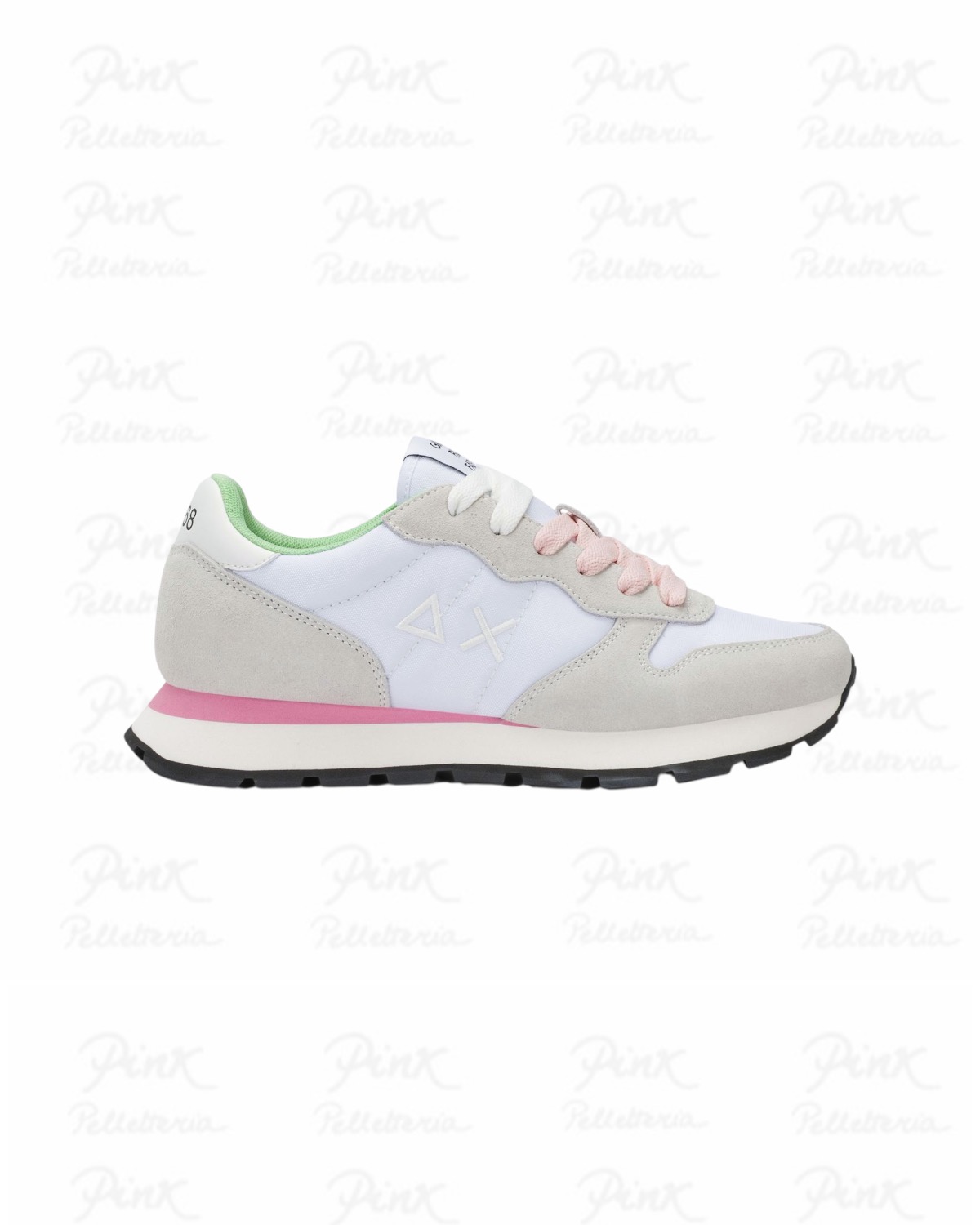 SUN68 Ally Solid Sneaker Donna BZ36201 01 Bianco