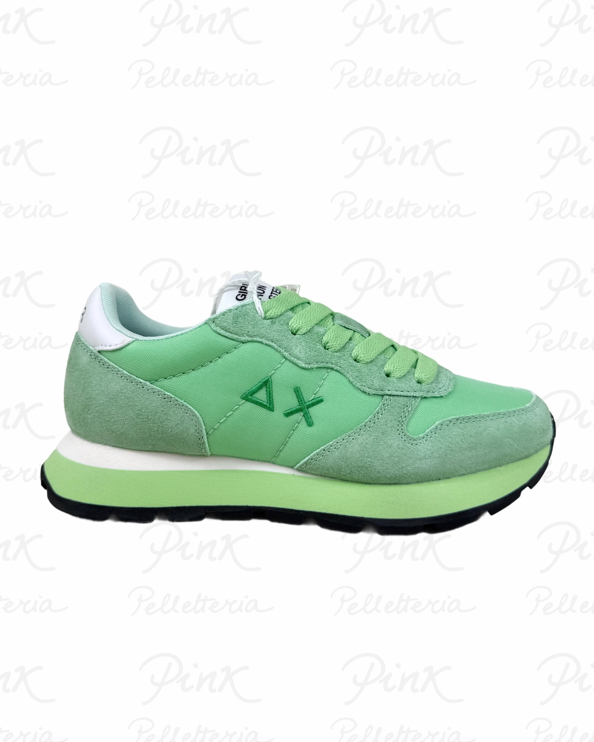 SUN68 Ally Solid Sneaker Donna BZ36201 38 Verde Menta
