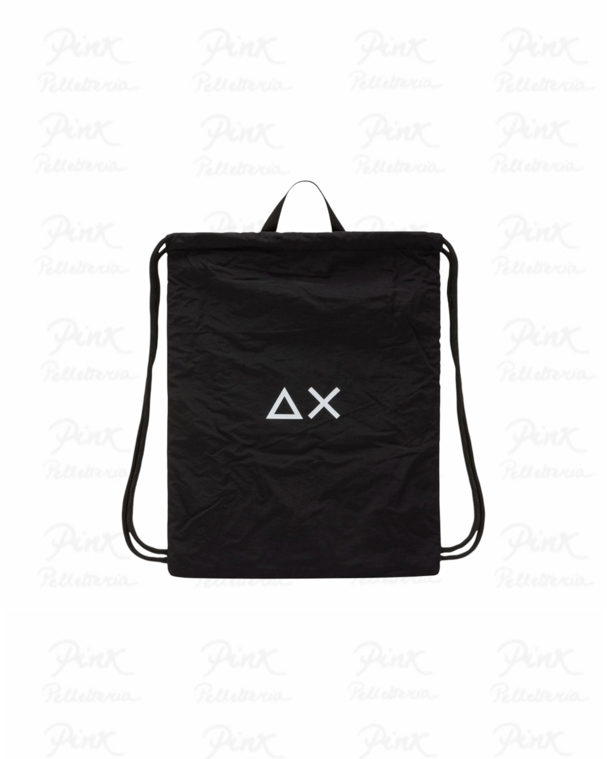 SUN68 Man Nylon Small Backpack W36103-11 Nero