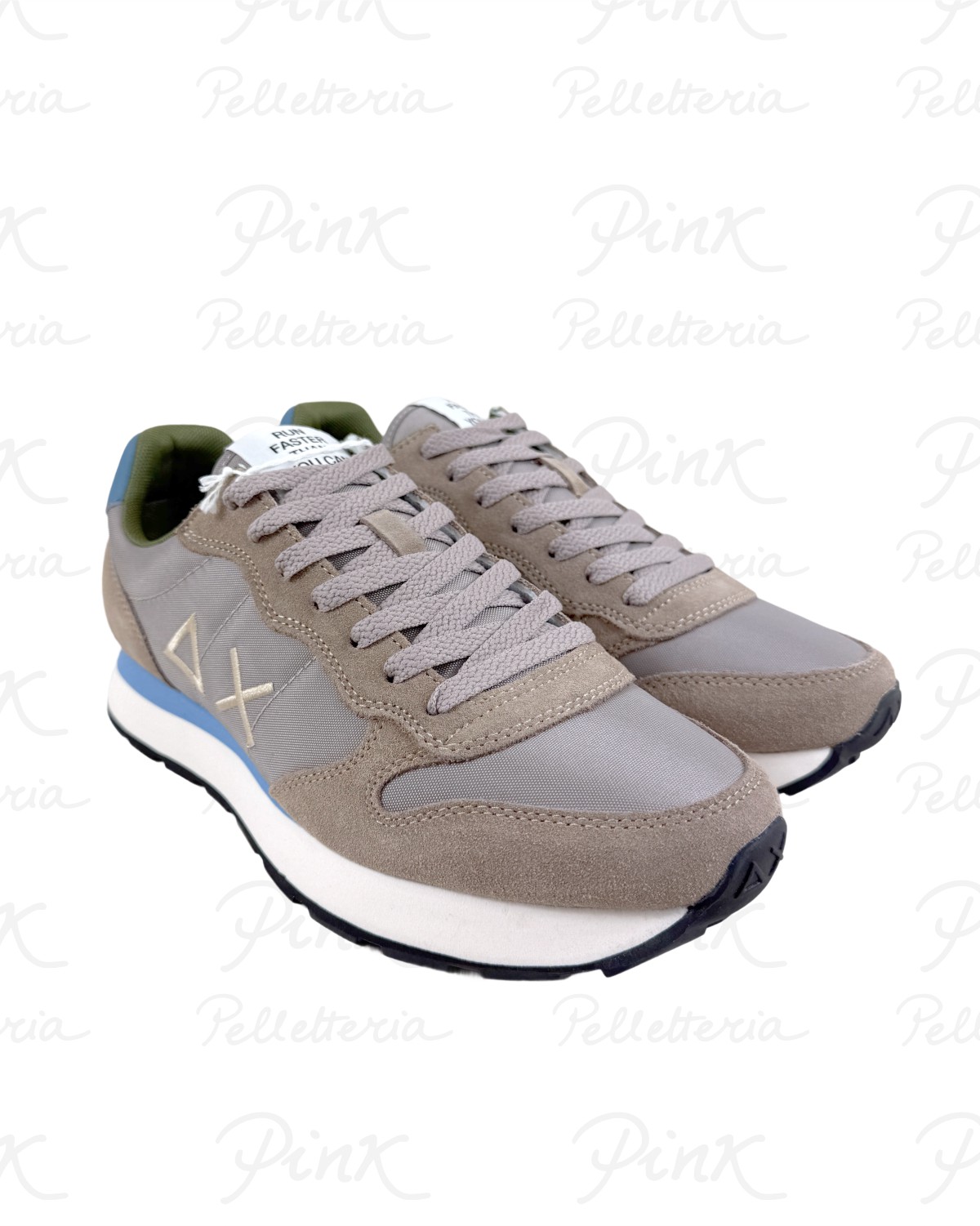 SUN68 Tom Solid Sneaker Uomo BZ36101 98 Stone