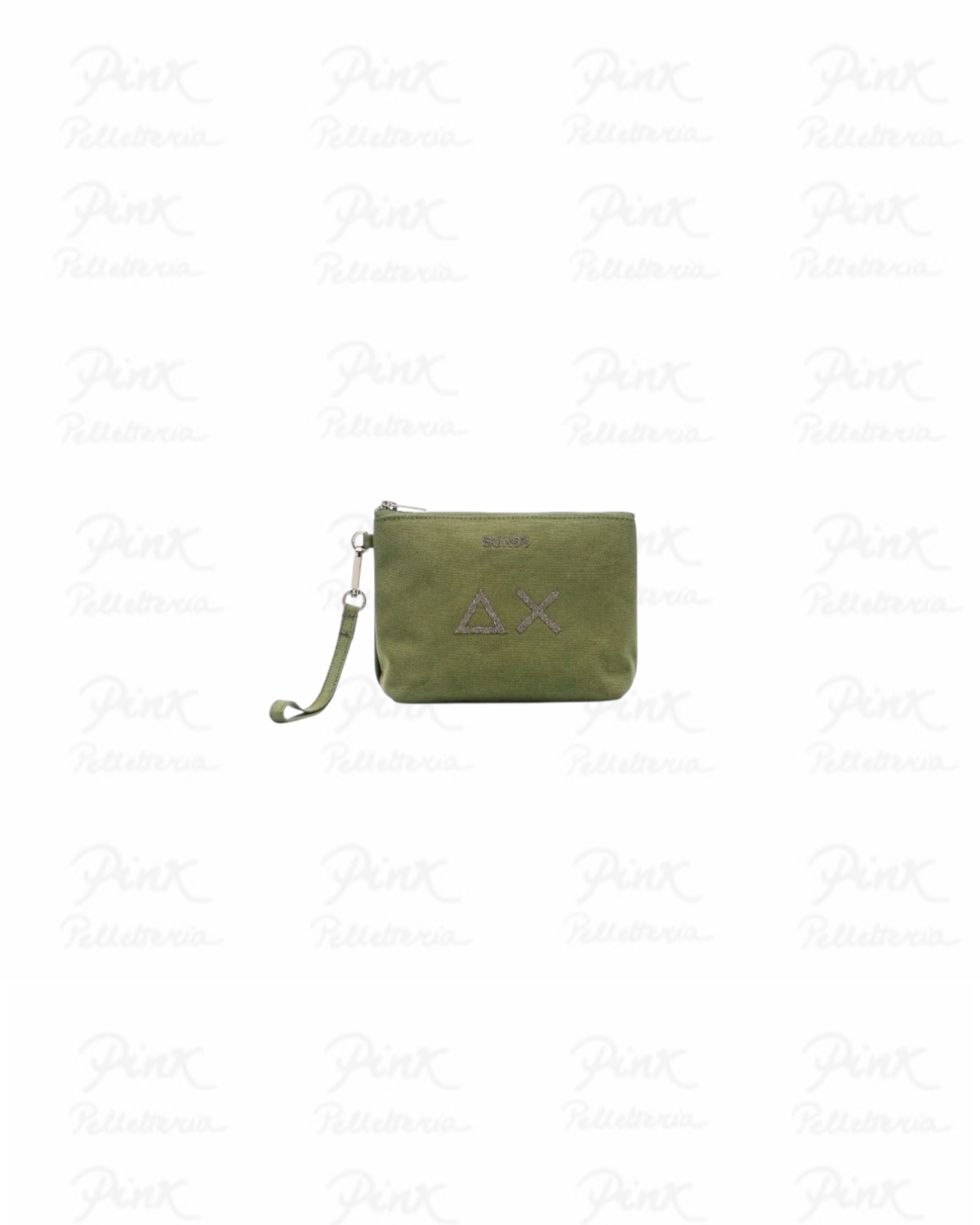 SUN68 Woman Canvas Mini Pochette W36201-42 Oliva