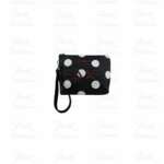 SUN68 Woman Printed Canvas Mini Pochette W36219-1131 Nero/Bianco Panna