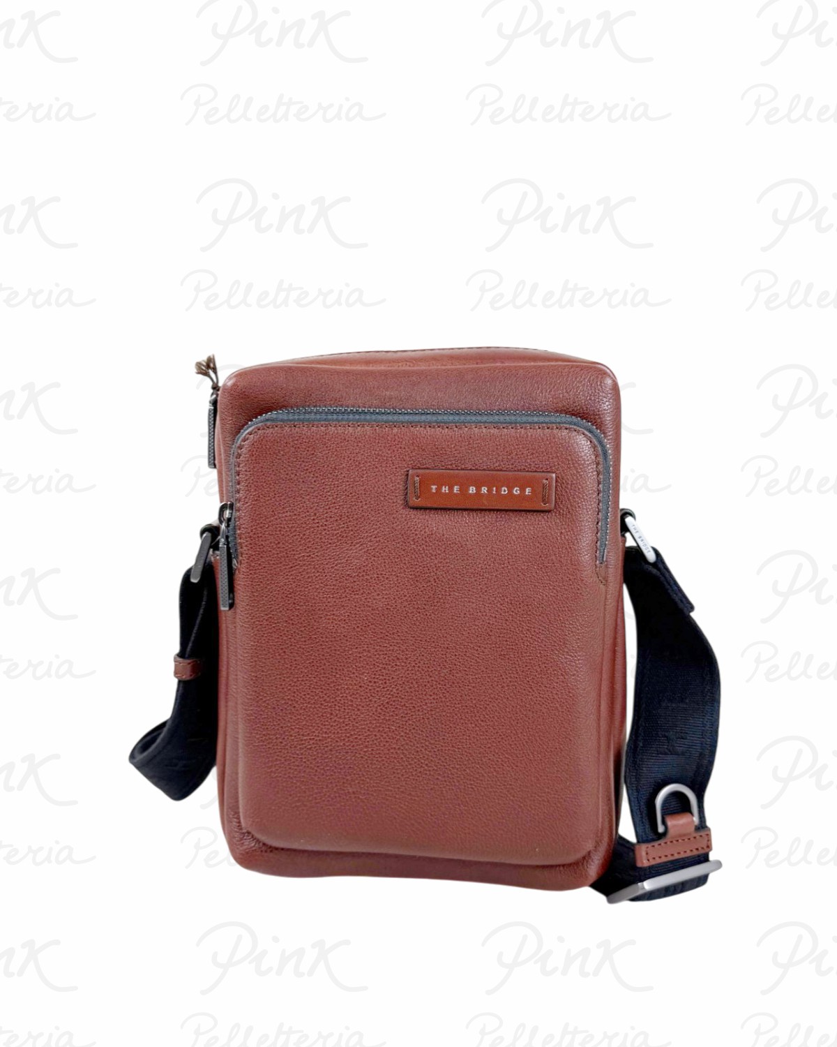 THE BRIDGE Man Ludovico Crossbody 053106LZ-1A Marrone-Rutenio