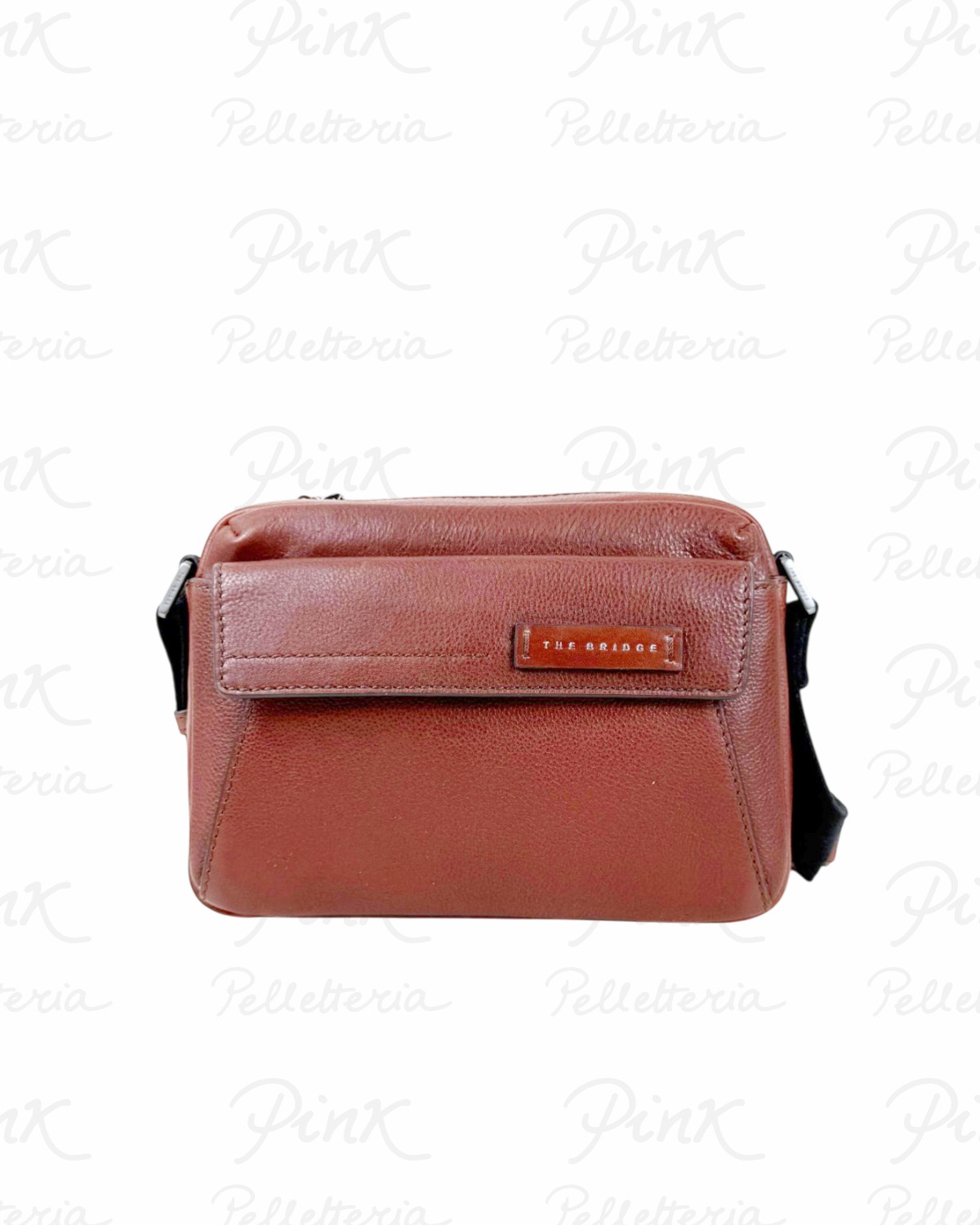 THE BRIDGE Man Ludovico Crossbody 053116LZ-1A Marrone-Rutenio
