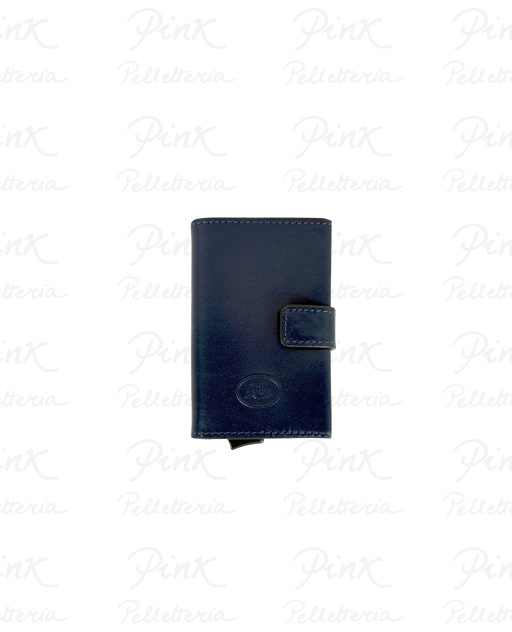 THE BRIDGE Man Story Card Holder Eject Rfid Singolo 01400201IW Blu