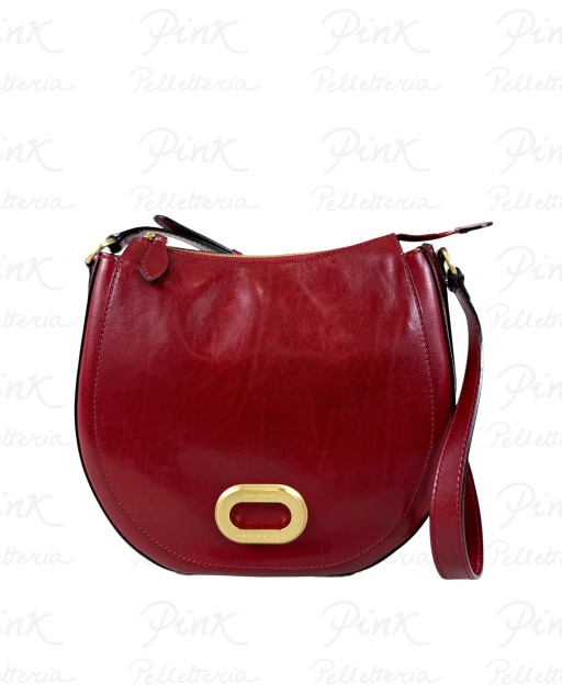THE BRIDGE Woman Ilaria Shoulder Bag 045625012E Rosso Ribes