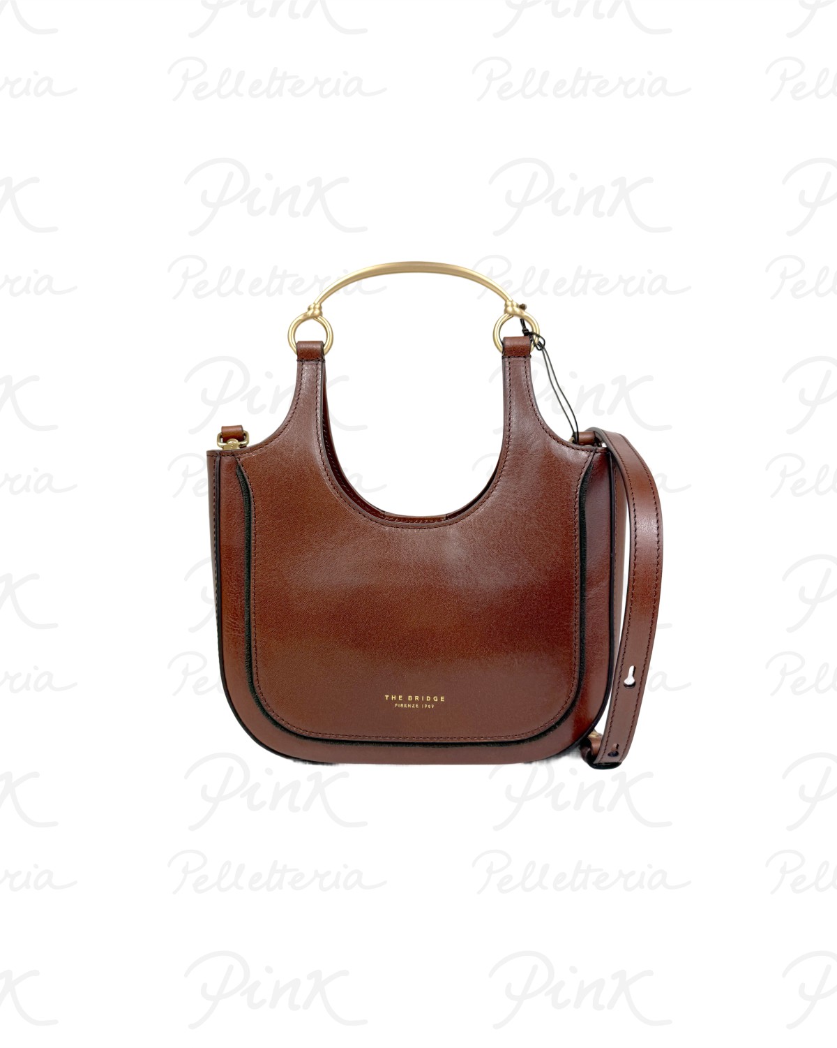 THE BRIDGE Woman Luce Baby Hobo 04231601-14 Marrone