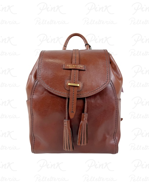 THE BRIDGE Woman Story Backpack 04341701-14 Marrone