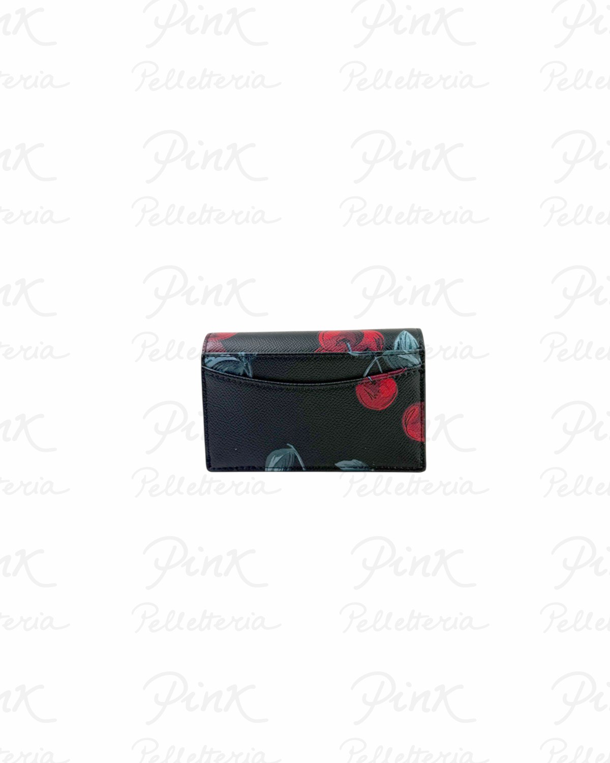 TWINSET Cherries Portafogli Medio 261TL8030 13500 BlackRed