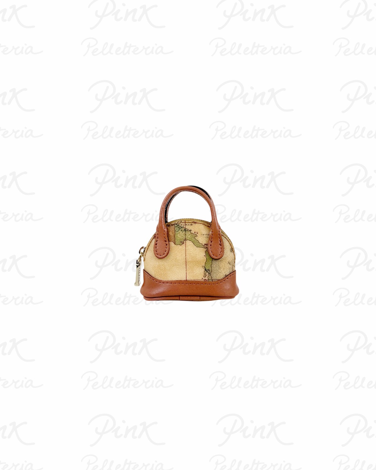 ALVIERO MARTINI PRIMA CLASSE Charm Mini Borsa a Mano PQ42-7008-0010 Naturale