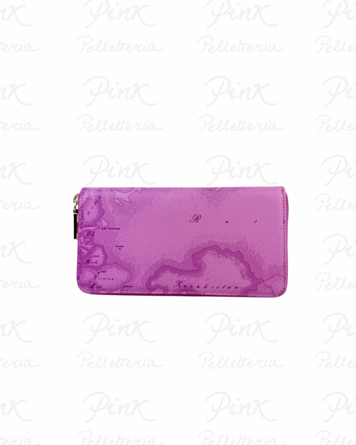 ALVIERO MARTINI PRIMA CLASSE Soft Color Portafoglio Zip Around PQ25-9942-0285 Malva