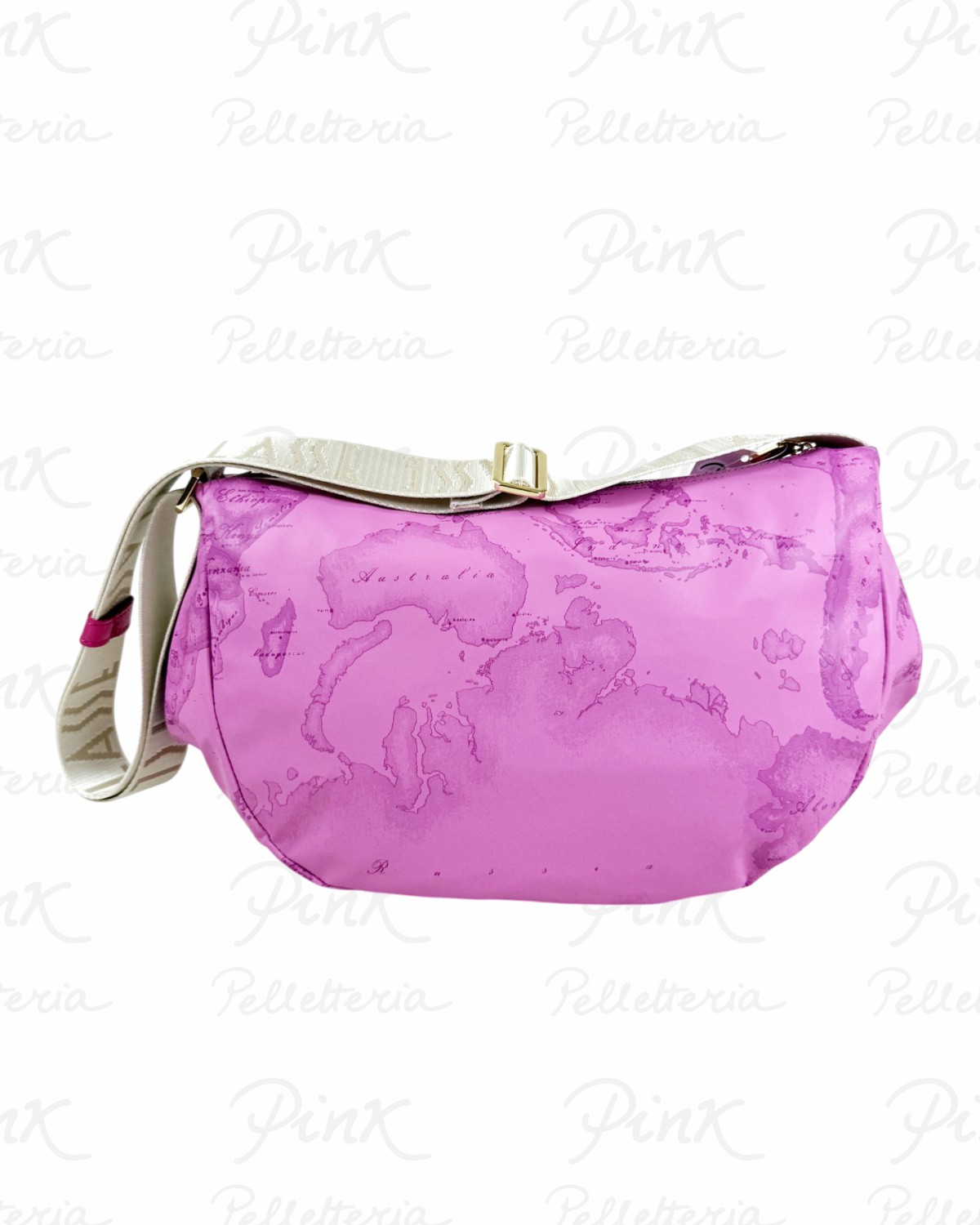 ALVIERO MARTINI PRIMA CLASSE Soft Color Tracolla Mezzaluna Grande LF54-9942-0285 Malva