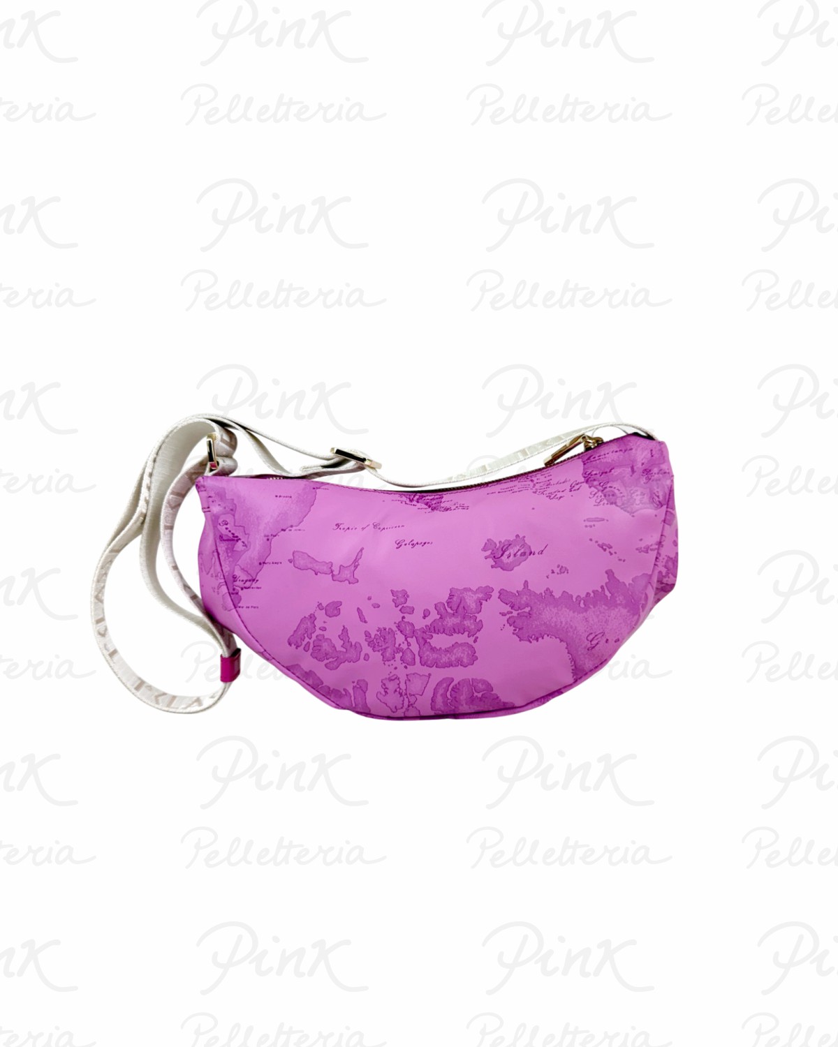 ALVIERO MARTINI PRIMA CLASSE Soft Color Tracolla Mezzaluna Piccolo LF53-9942-0285 Malva