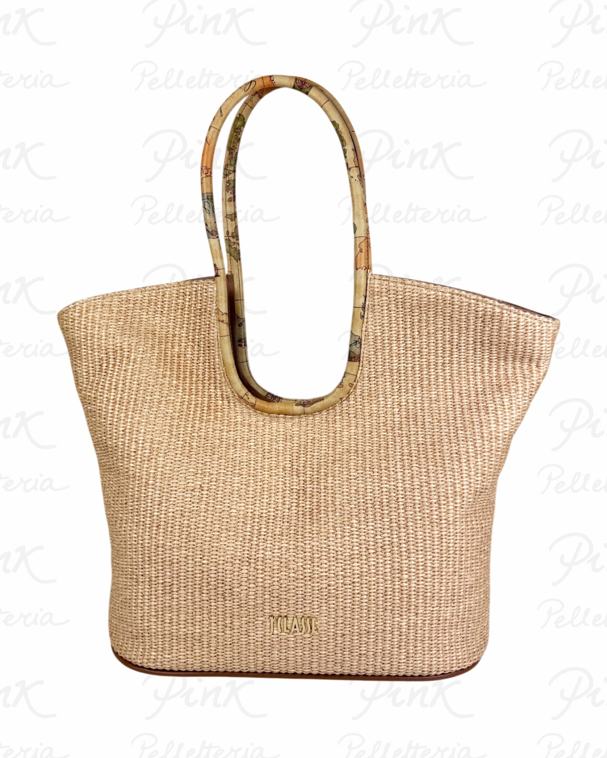 ALVIERO MARTINI PRIMA CLASSE Sunny Rafia Shopper LF45-9881-0578 Naturale