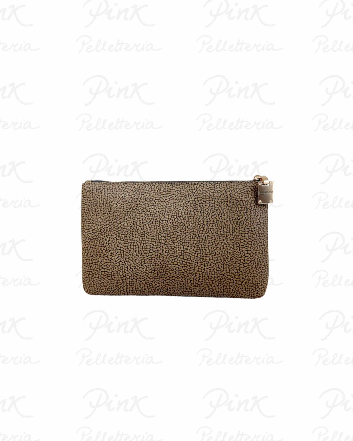 BORBONESE Classica Busta P.Documenti Tela Pu Op SoftVitello 9001470191 306 Naturale
