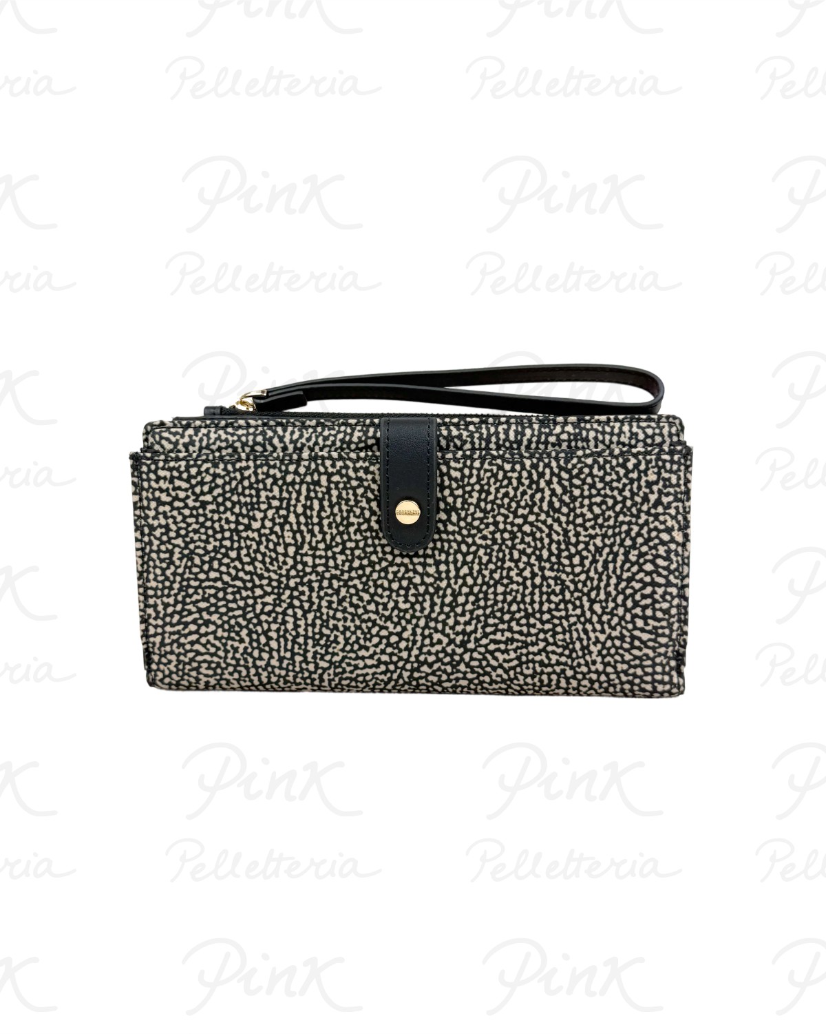 BORBONESE Classica P.foglio L.P.Telefono Tess. Recicl. St. OpVitello 930162I15 X11 Op NaturaleNero