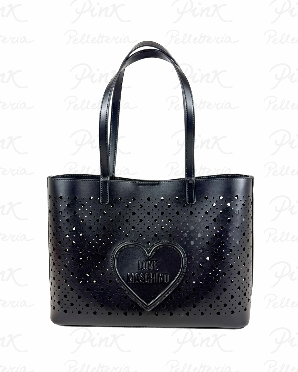LOVE MOSCHINO Traforato Shopping JC4289PP0O KK0 000 Nero