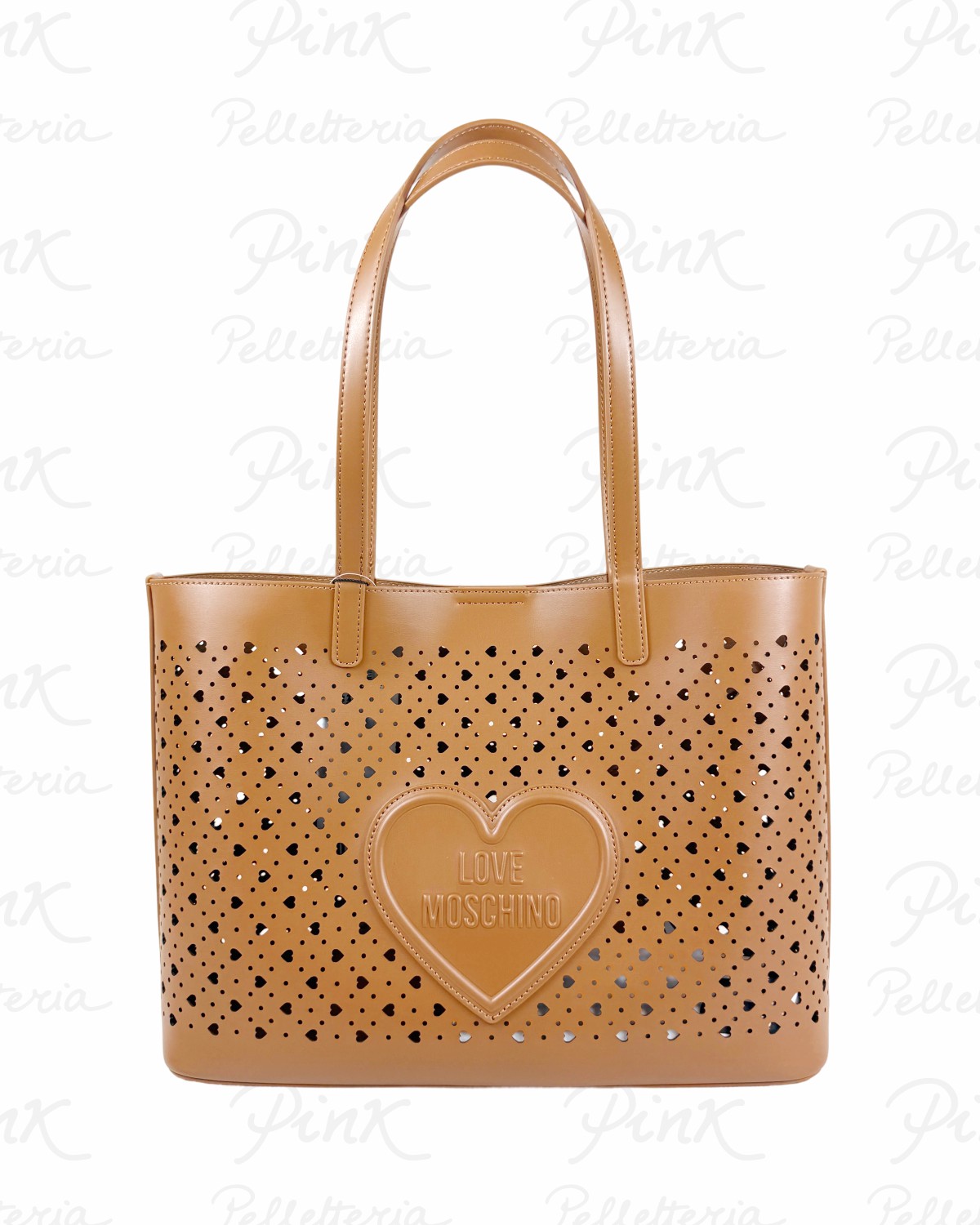 LOVE MOSCHINO Traforato Shopping JC4289PP0O KK0 200 Cuoio