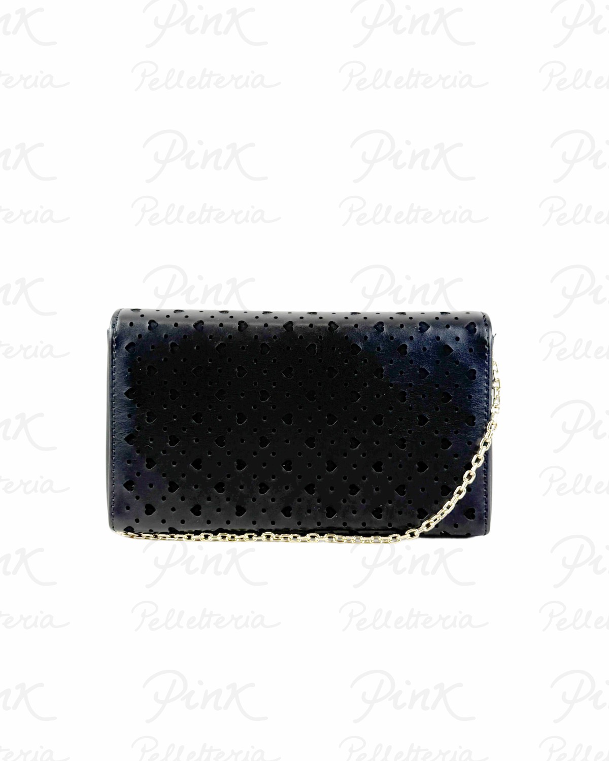 LOVE MOSCHINO Traforato Tracolla Piccola JC4295PP0O KK0 000 Nero