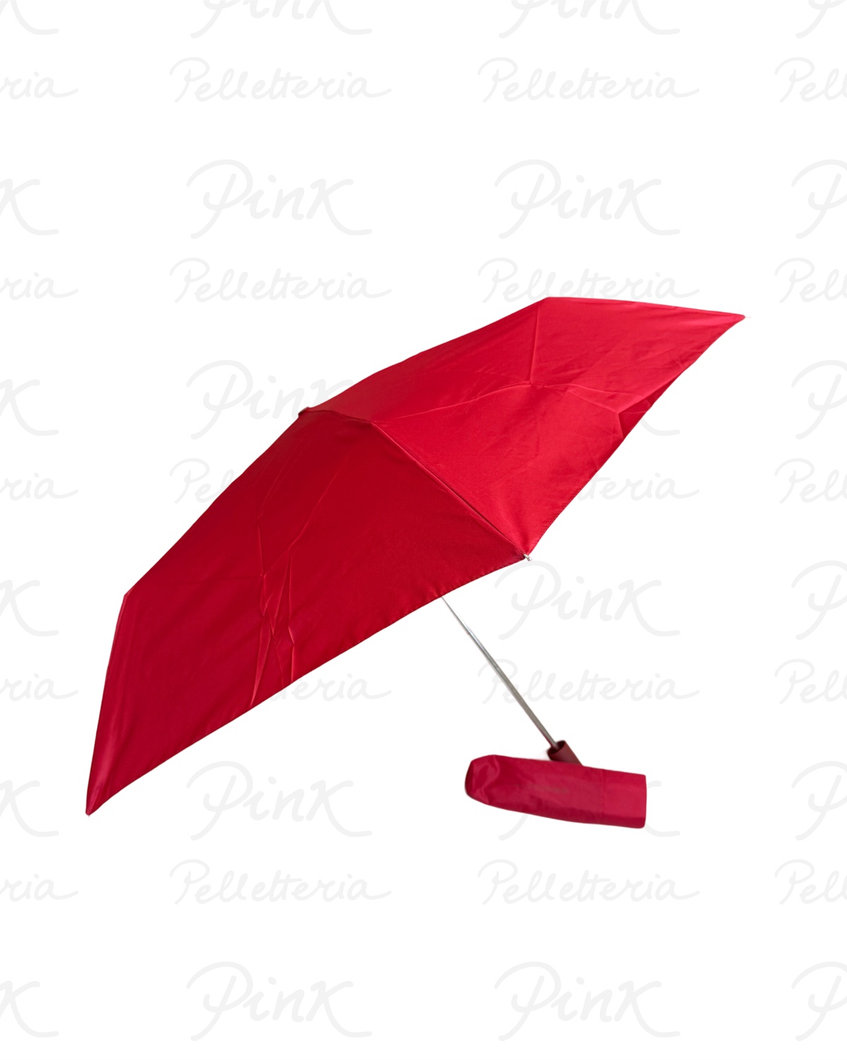 PIQUADRO Ombrello Manuale Mini in Tessuto OM3888OM4R Rosso