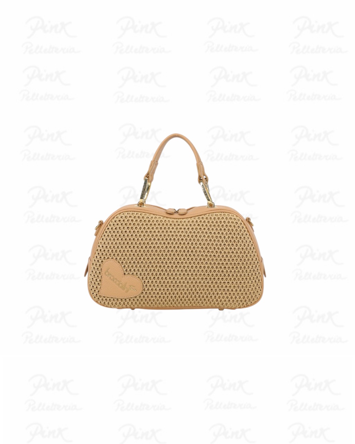 BRACCIALINI Candy Bowler M. Raffia B19115-TY-367 Biscotto