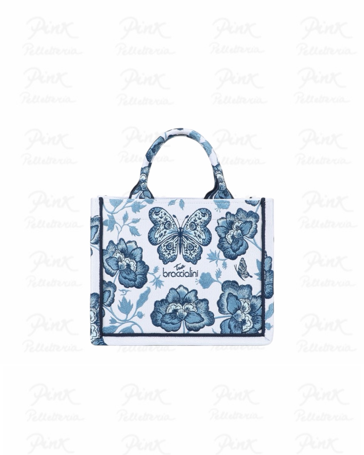 BRACCIALINI Queen Handbag Butterfly B18920-TY-3292 Blue