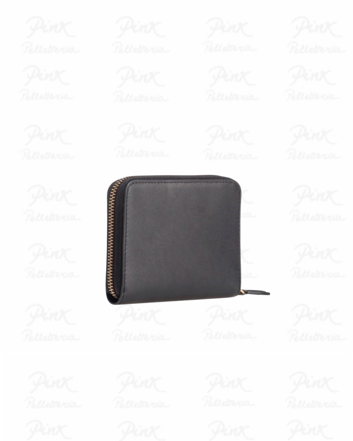PINKO Taylor Zip Around Vitello Seta Black 100249-A0F1-Z99Q - immagine 3
