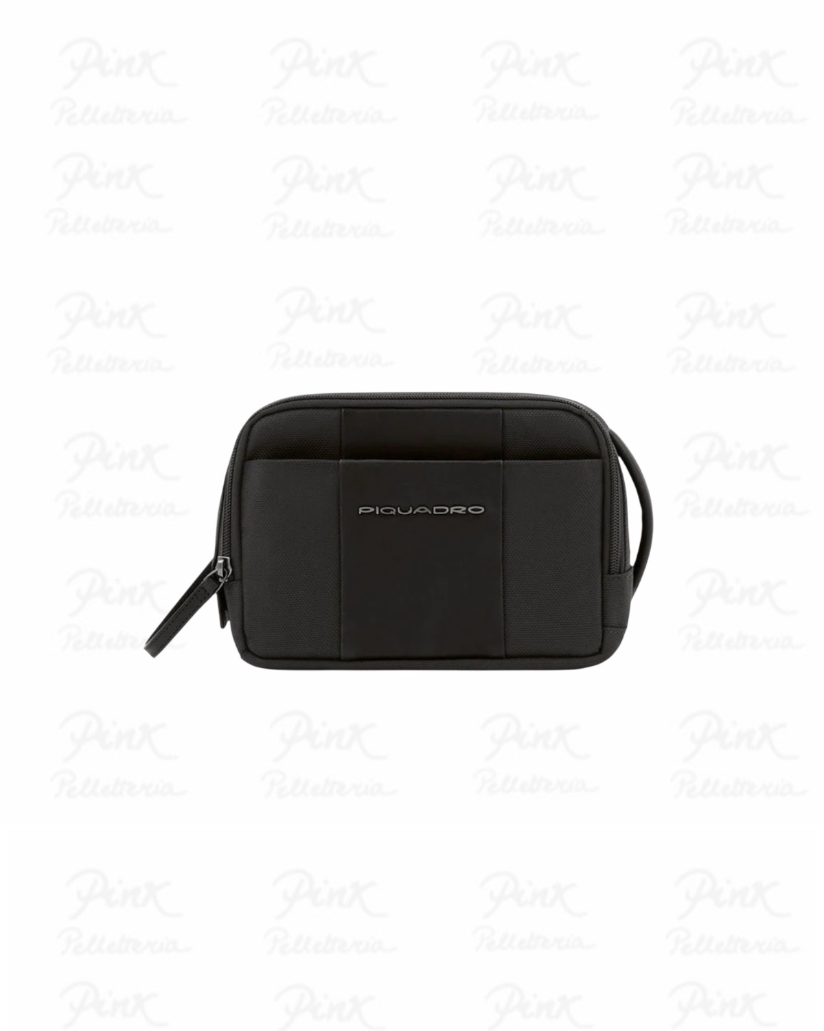 PIQUADRO Beauty Case 1 Comparto Zip e Manico BY6149BR2/N Nero