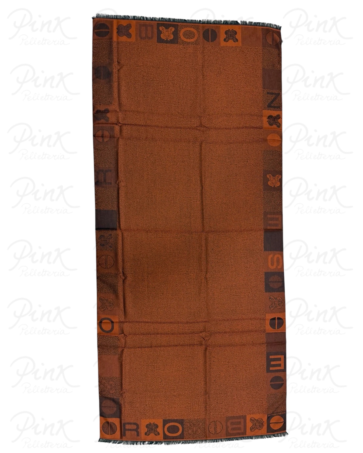 BORBONESE Stola Op New 910601430338 748 Corniola - immagine 4