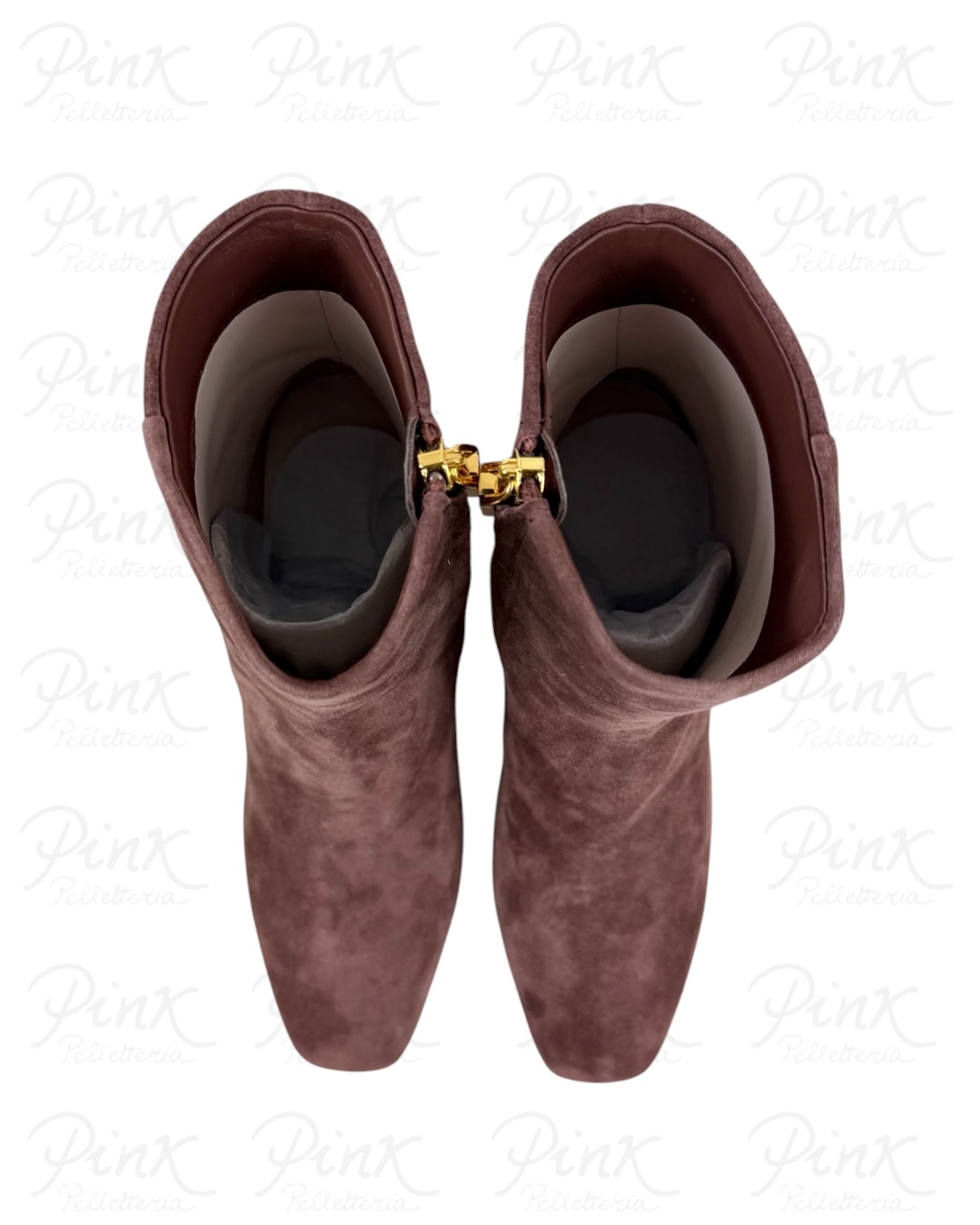 COCCINELLE C-Eeveryday Suede Stivaletto E4U1N110201 R49 Berry - immagine 5