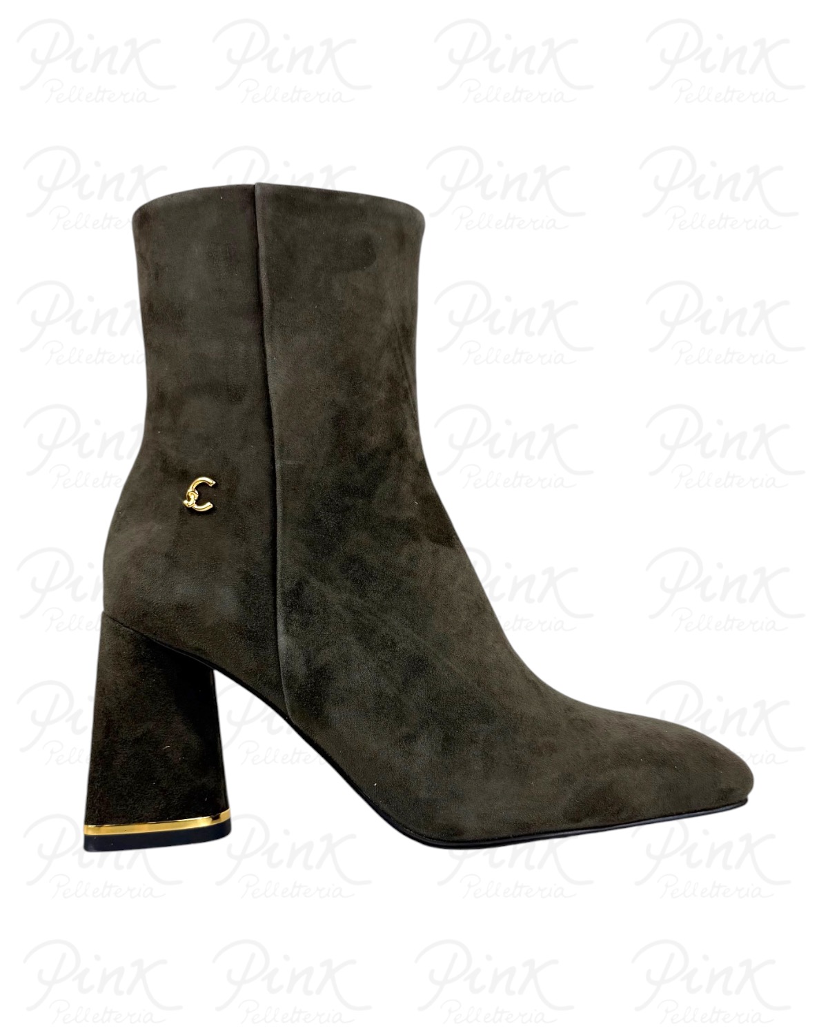 COCCINELLE C-Eeveryday Suede Stivaletto E4U1N110201 W25 Fango