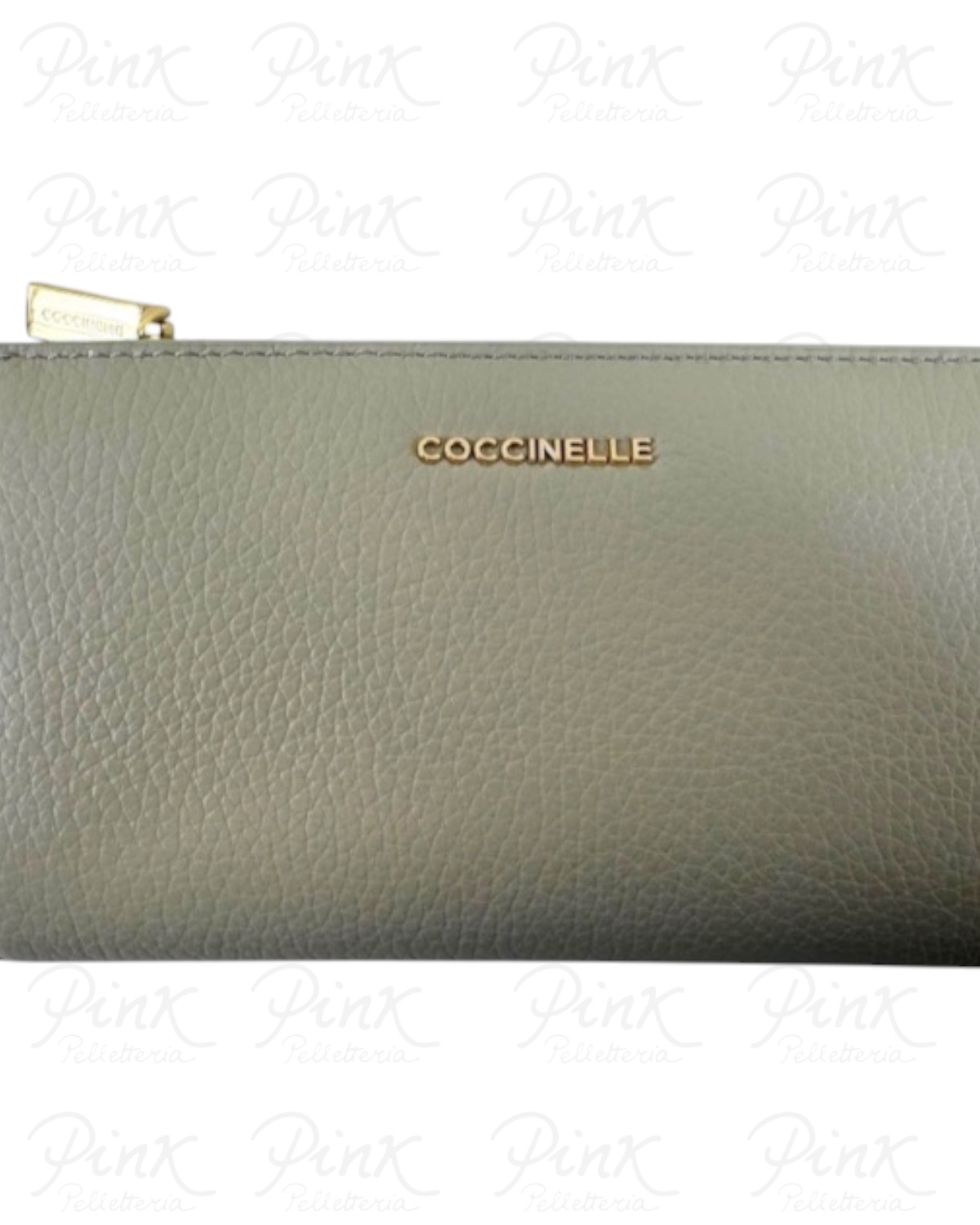 COCCINELLE Metallic Soft Portafoglio Medio E2MW511F101 Y62 Eucalipto - immagine 4