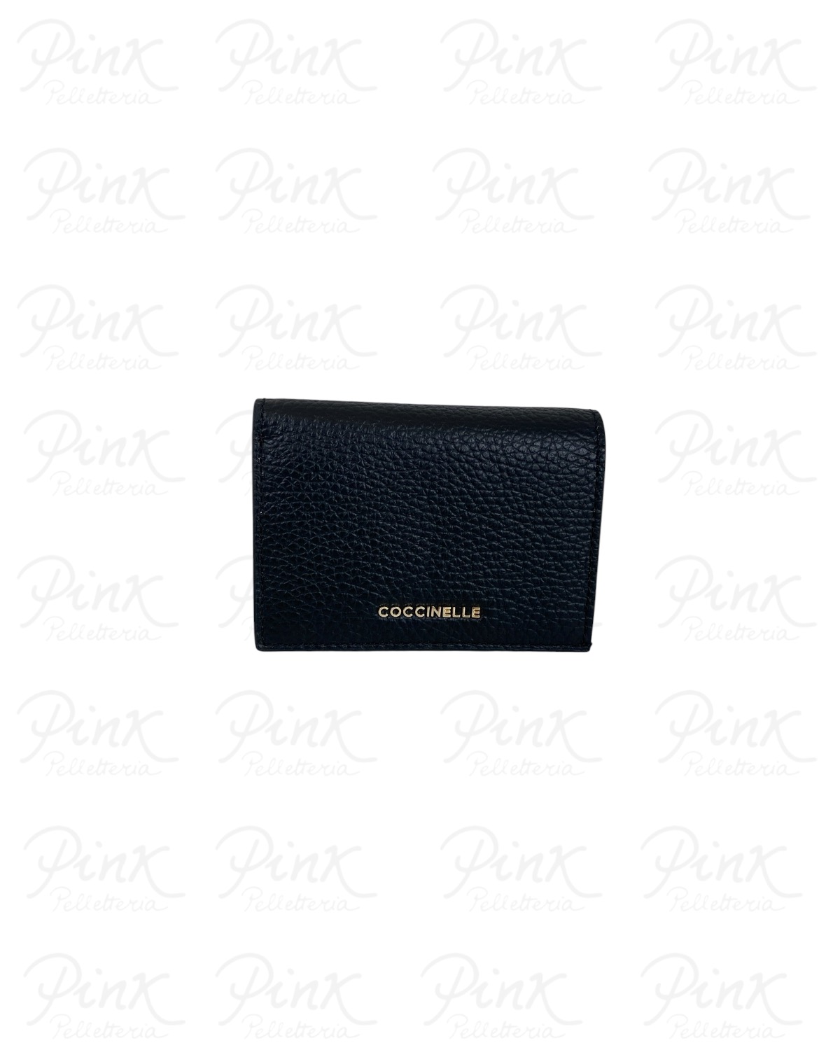 COCCINELLE Metallic Soft Portafoglio Piccolo E2MW5113101 001 Noir