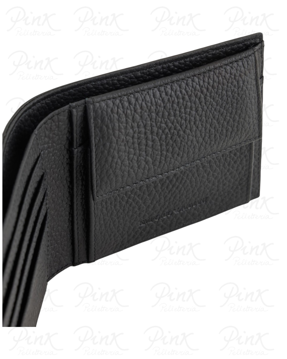 EMPORIO ARMANI Man Minorca Portafoglio Logato EM001741-AF14774-UC001 Nero - immagine 4