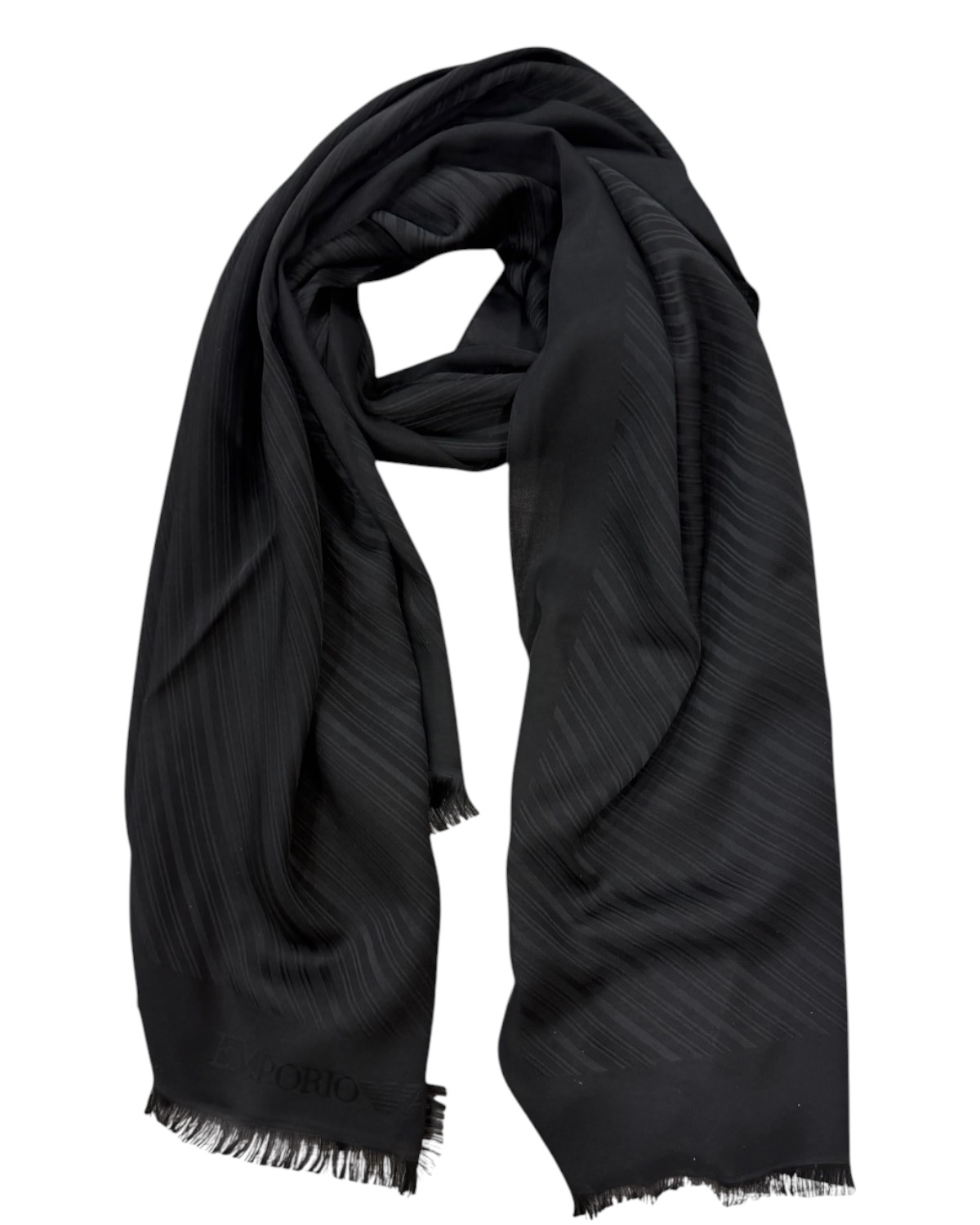 EMPORIO ARMANI Man Stole EM007072-AF28990-FC026 Black