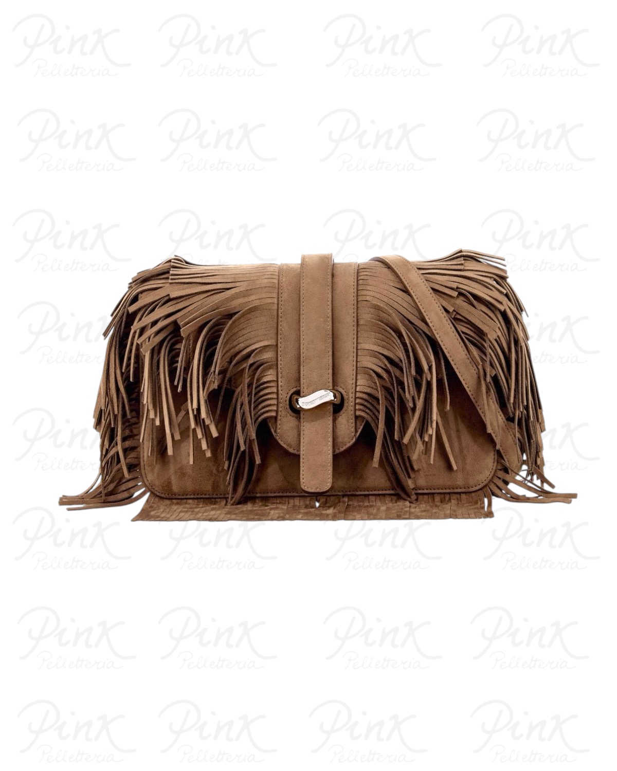 EMPORIO ARMANI Woman Costanza Shoulder Bag EW004418-AF29740-U6176 Nut