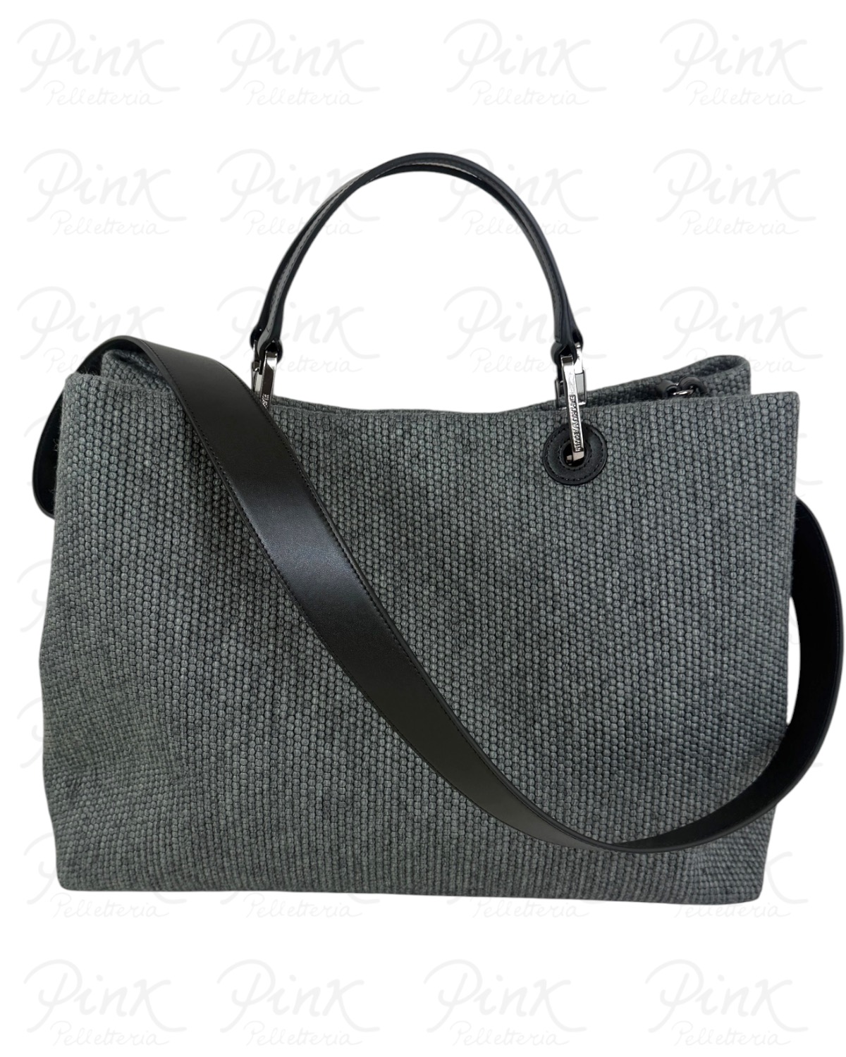 EMPORIO ARMANI Woman MyEA Shopping Bag M. EW000360-AF28319-U8045 Grigio - immagine 4