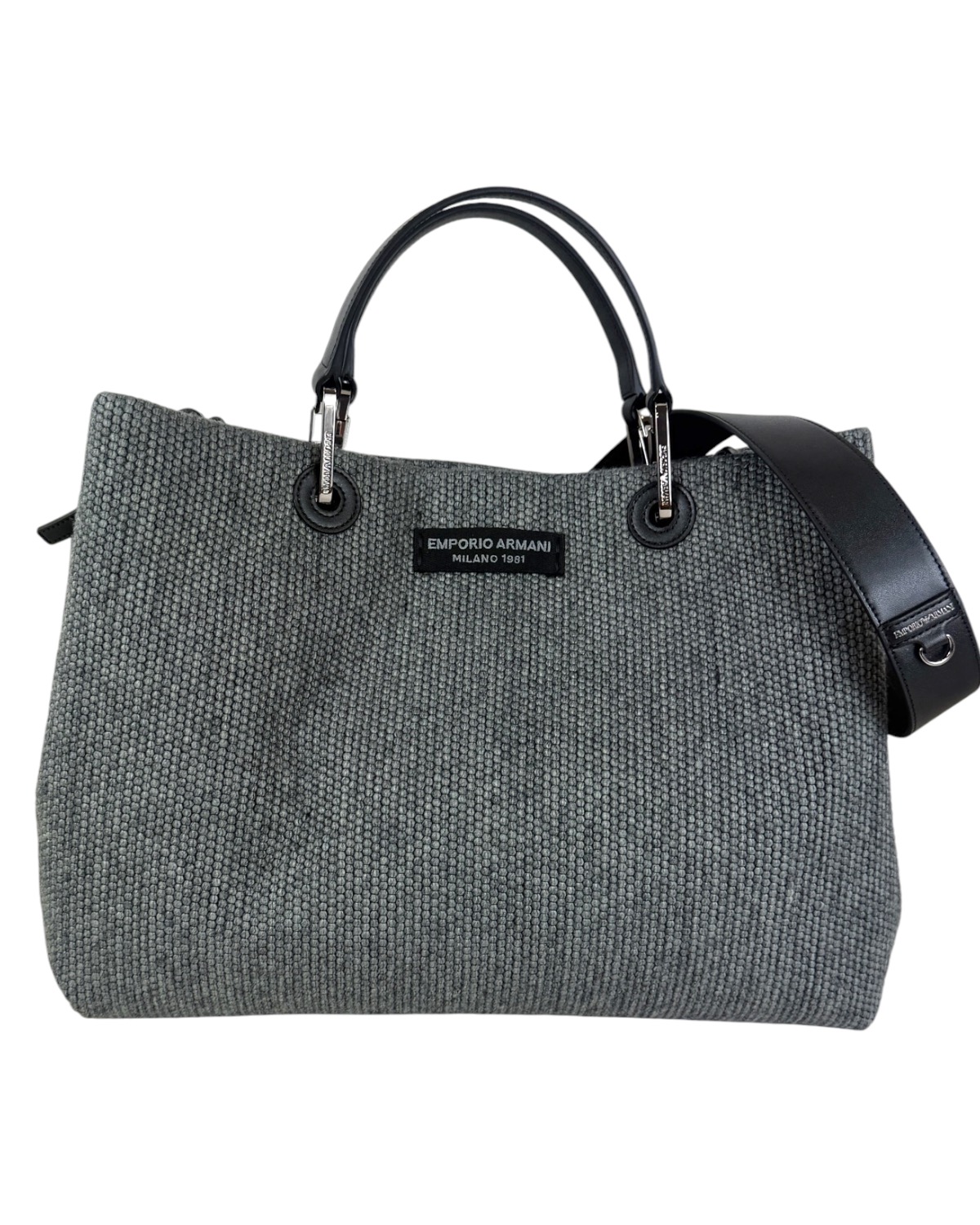 EMPORIO ARMANI Woman MyEA Shopping Bag M. EW000360-AF28319-U8045 Grigio